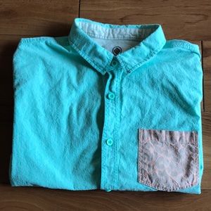 ON THE BYAS Mens Button up Sz L